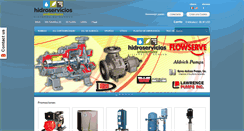 Desktop Screenshot of hidroserviciosambientales.com